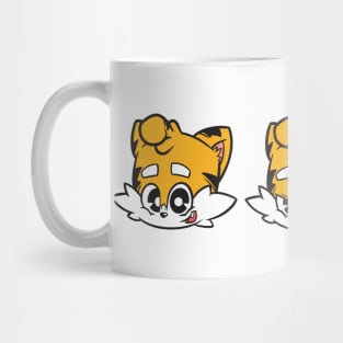 The Faces of Little Tiger Dude Mug